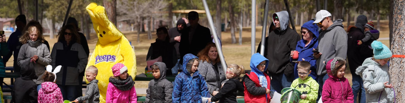 Banner for Easter Egg Hunt